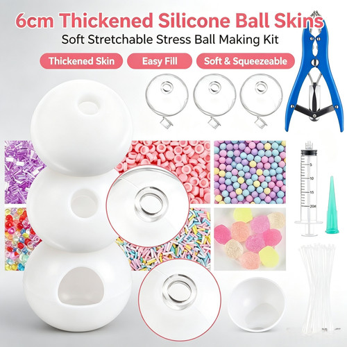 15pc diy squishy making kit - 12/15pc,