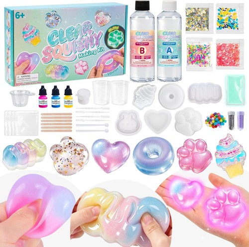 Clear squishy making - clear,