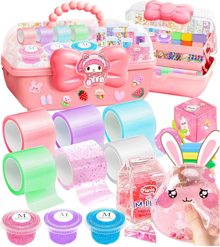 Pink bow nano tape bubble - nano,