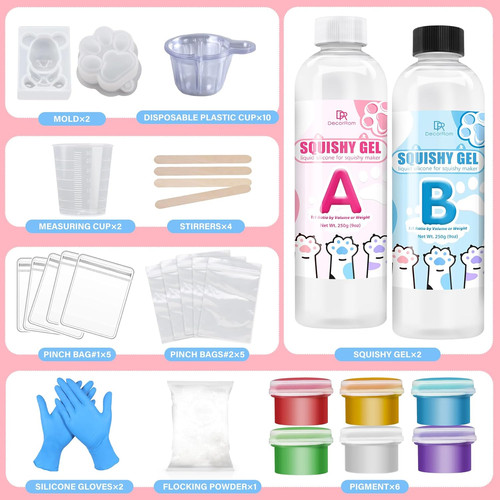 Taba squishy kit 500g liquid - taba,