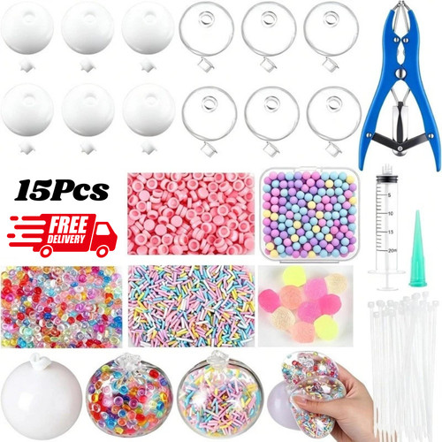15pcs squishy making kit - making,