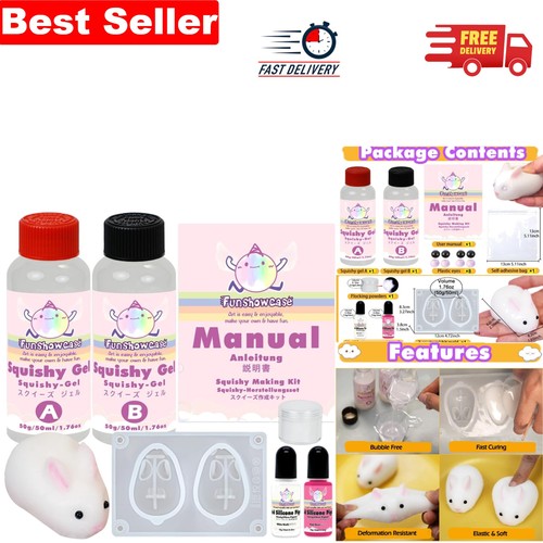 Deluxe taba squishy making kit - making,