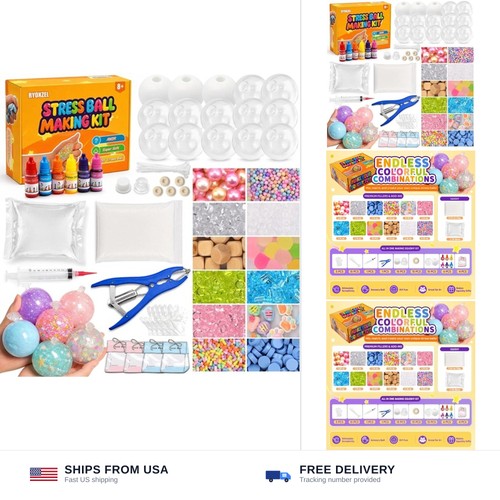 Diy stress ball squishy making - stress,